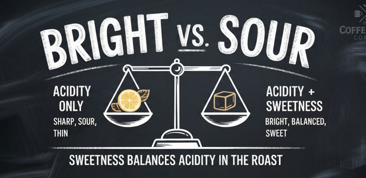 When Coffee Tastes Sour Instead of Bright