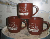 CoffeeBeanCorral.com Logo Coffee Cup - Set of 2 CBCCOFFEECUP