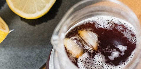 Iced coffee