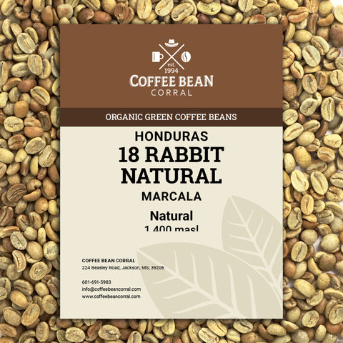 Honduras: Organic 18 Rabbit Natural, Marcala