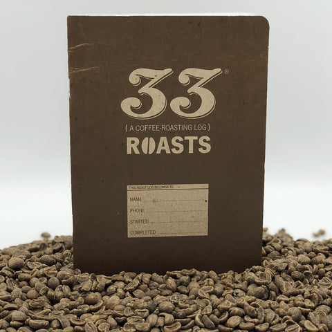 33 Roasts: A Coffee Roasting Log (Free With Roaster Purchase) 33ROASTSF