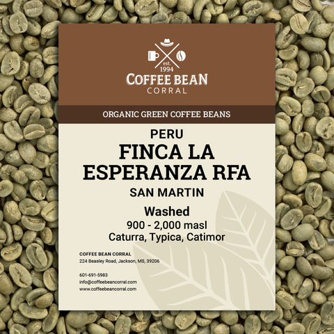 Peru: Organic Finca La Esperanza G1, San Martin