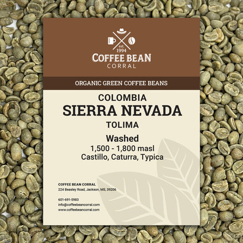 Colombia: Organic Sierra Nevada FTO, Santa Marta